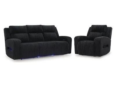 Belvarrow Power Reclining Sofa and Power Recliner