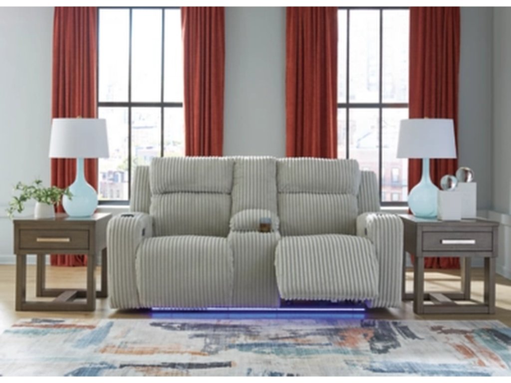 Carvara Power Reclining Sofa and Loveseat - image 15