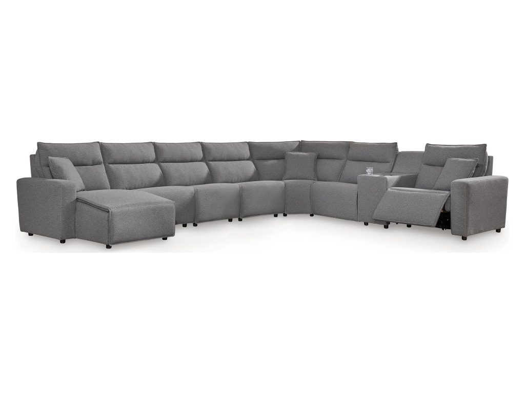 Modmax II 8-Piece Power Reclining Sectional with Console - main image