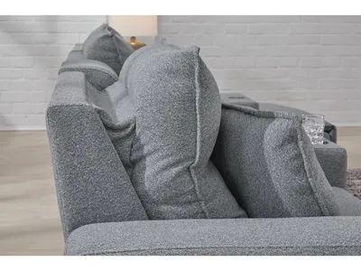 Modmax II 6-Piece Reclining Sectional with Chaise and Audio Console - Alternative View