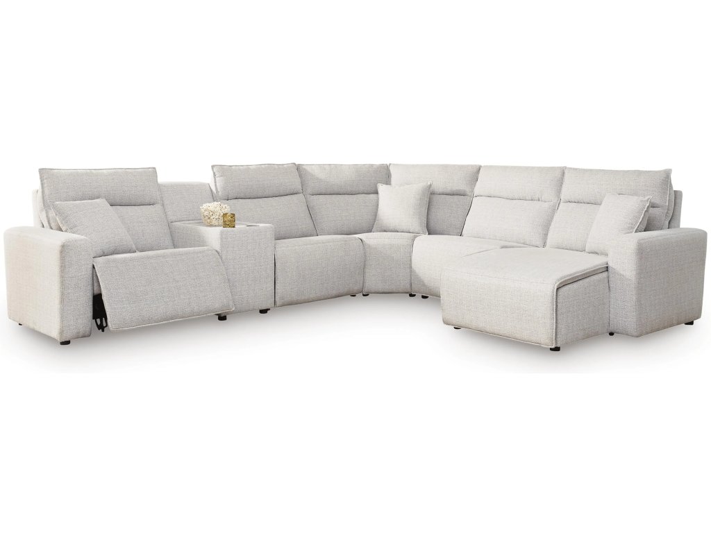 Modmax II 6-Piece Power Reclining Sectional with Chaise and Console - main image
