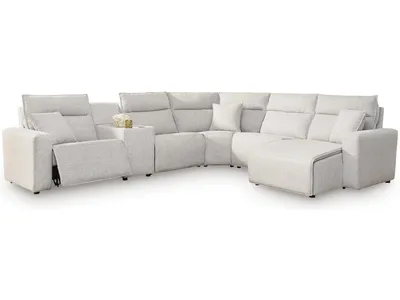 Modmax II 6-Piece Power Reclining Sectional with Chaise and Console