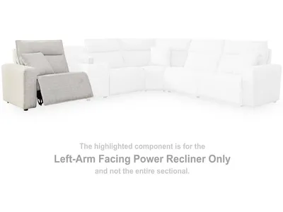 Modmax II Left-Arm Facing Power Recliner - Alternative View