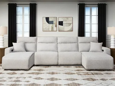 Modmax II 4-Piece Power Reclining Sectional with Chaise - Alternative View