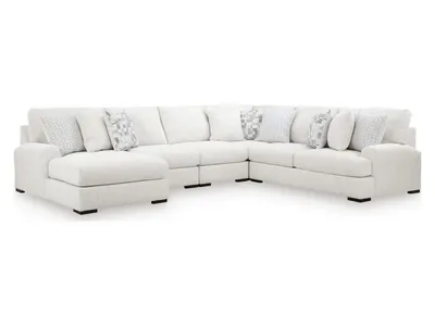 Misty-Lakes 5-Piece Sectional with Chaise