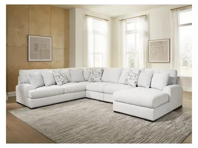 Misty-Lakes 5-Piece Sectional with Chaise - Alternative View
