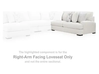 Misty-Lakes Right-Arm Facing Loveseat - Alternative View