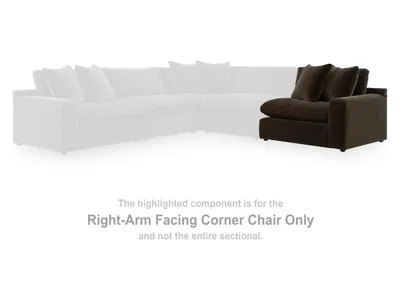 Maxton Heights Right-Arm Facing Corner Chair - Alternative View
