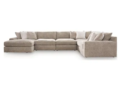 Nexora-Court 5-Piece Sectional with Chaise