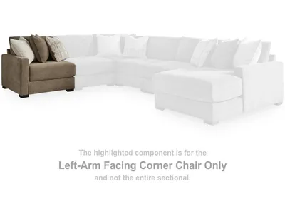 Camellia-Court Left-Arm Facing Corner Chair - Alternative View