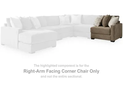 Camellia-Court Right-Arm Facing Corner Chair - Alternative View
