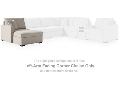 ModMax Luxe Left-Arm Facing Corner Chaise with Storage - Alternative View