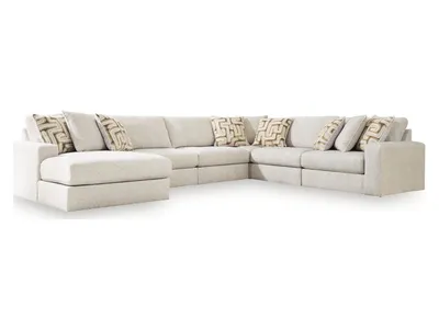 Kestrie 6-Piece Sectional with Chaise