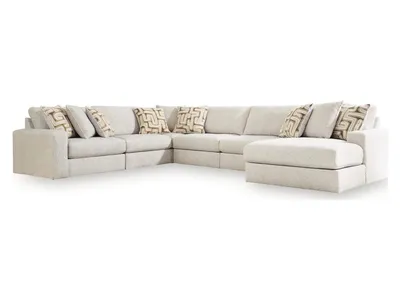Kestrie 6-Piece Sectional with Chaise
