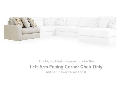 Kestrie Left-Arm Facing Corner Chair - Alternative View