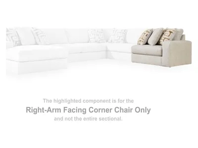 Kestrie Right-Arm Facing Corner Chair - Alternative View