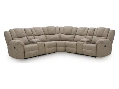 Pearce-Pike 3-Piece Reclining Sectional with Double Console