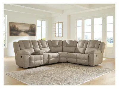 Pearce-Pike 3-Piece Reclining Sectional with Console - Alternative View