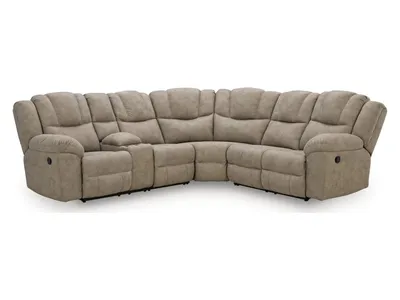 Pearce-Pike 3-Piece Reclining Sectional with Console