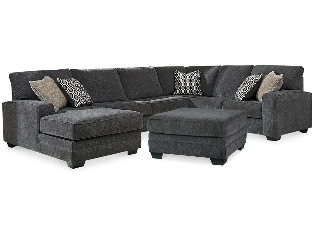 Tracling 3-Piece Sectional and Ottoman - main image