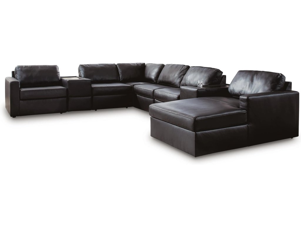Modmax II 8-Piece Sectional with Chaise and Storage Consoles - main image