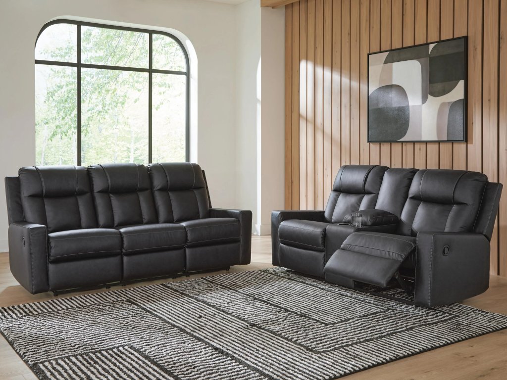 Mackmenville Reclining Sofa and Loveseat - image 1