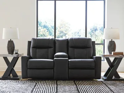 Mackmenville Reclining Loveseat with Console - Alternative View