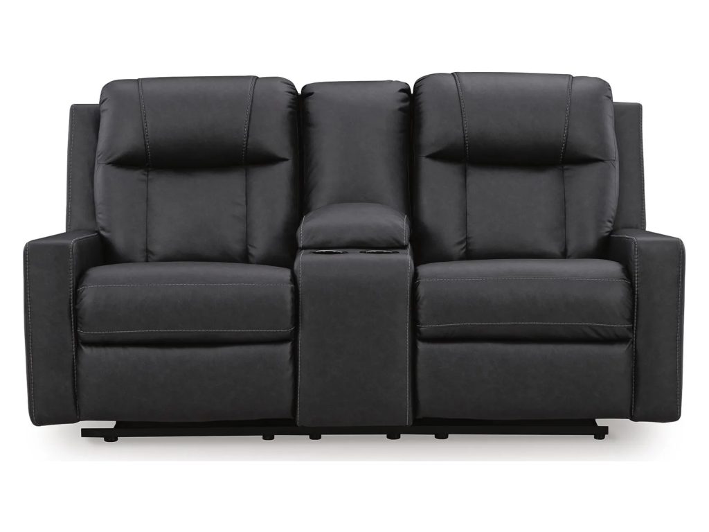 Mackmenville Reclining Loveseat with Console - image 3