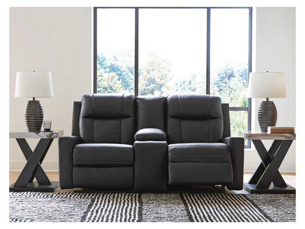 Mackmenville Reclining Loveseat with Console - image 5