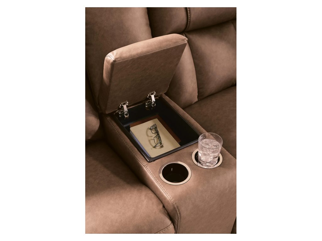 Mackmenville Reclining Loveseat with Console - image 6