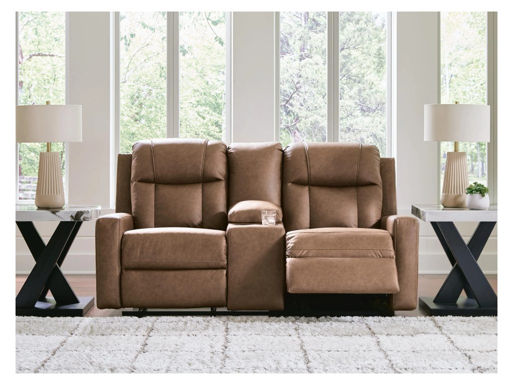 Mackmenville Reclining Loveseat with Console - image 5