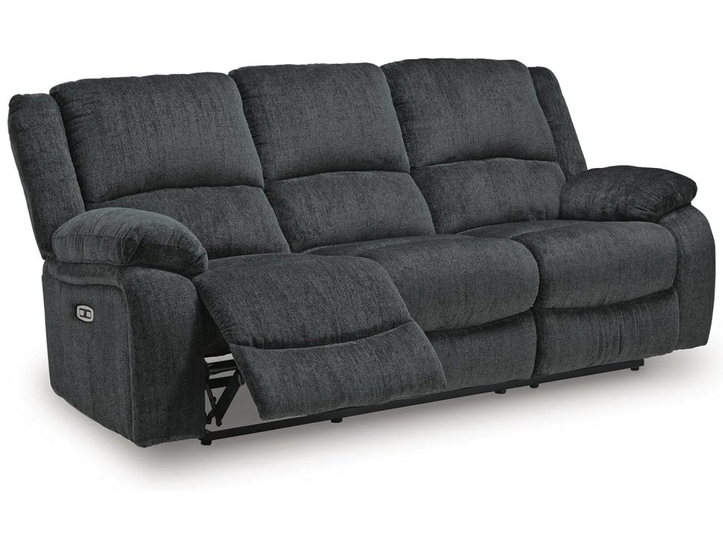 Draycoll Power Reclining Sofa and 2 Power Recliners - image 2