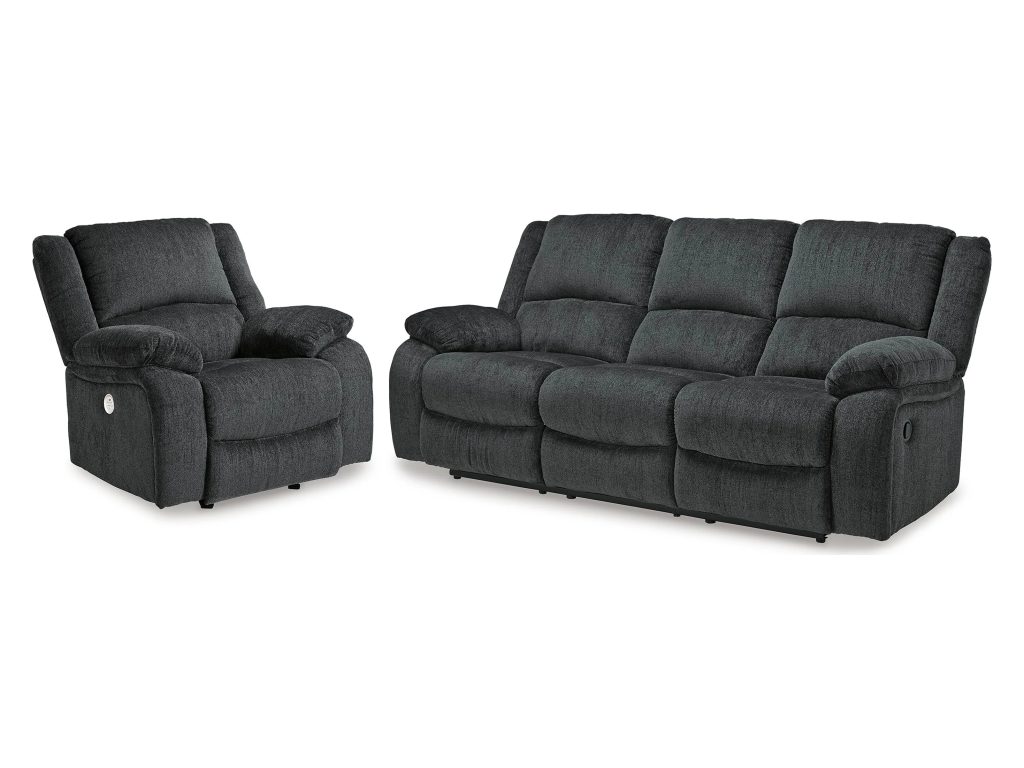 Draycoll Reclining Sofa and Power Recliner - main image