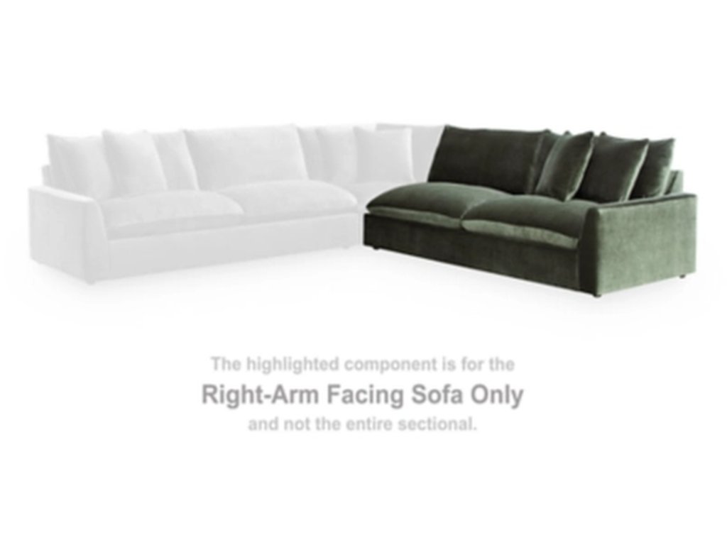 Carriage View Right-Arm Facing Sofa - image 1