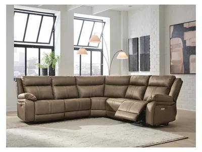 Max-Momentum 5-Piece Power Reclining Sectional - Alternative View