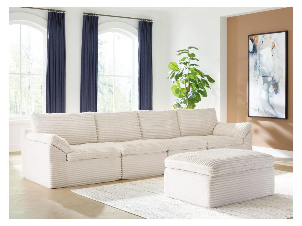 Fannin 4-Piece Sectional with Ottoman - image 5