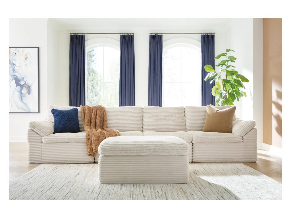 Fannin 4-Piece Sectional with Ottoman - image 2
