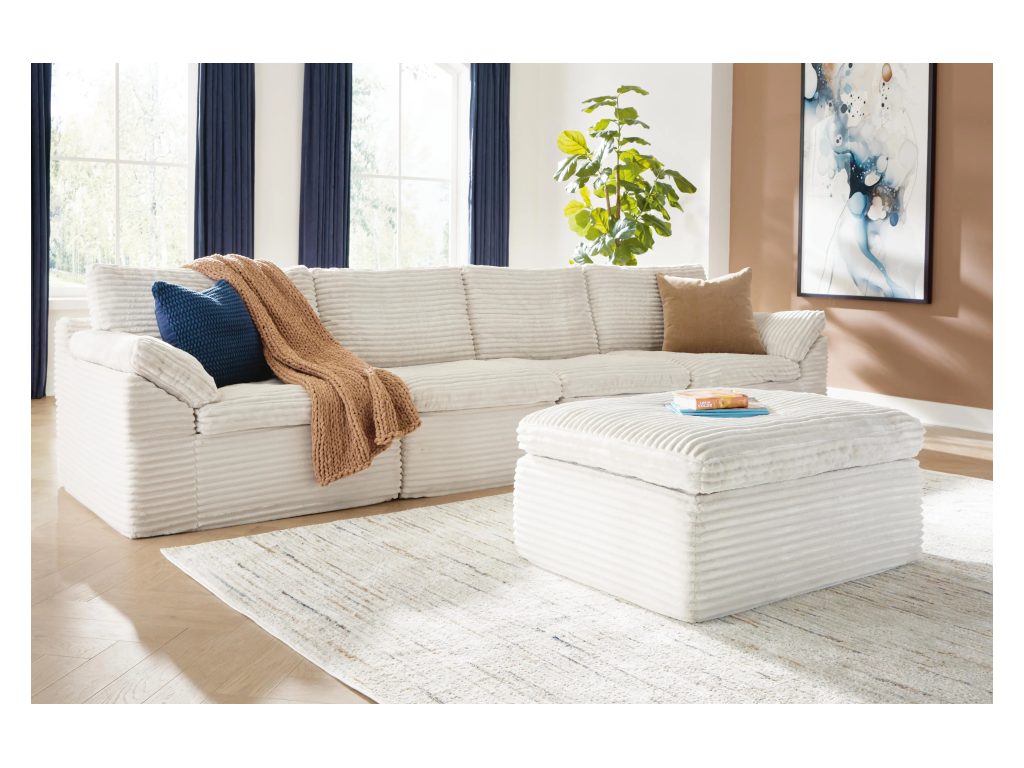 Fannin 4-Piece Sectional with Ottoman - image 4