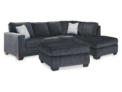 Altari 2-Piece Sleeper Sectional and Ottoman