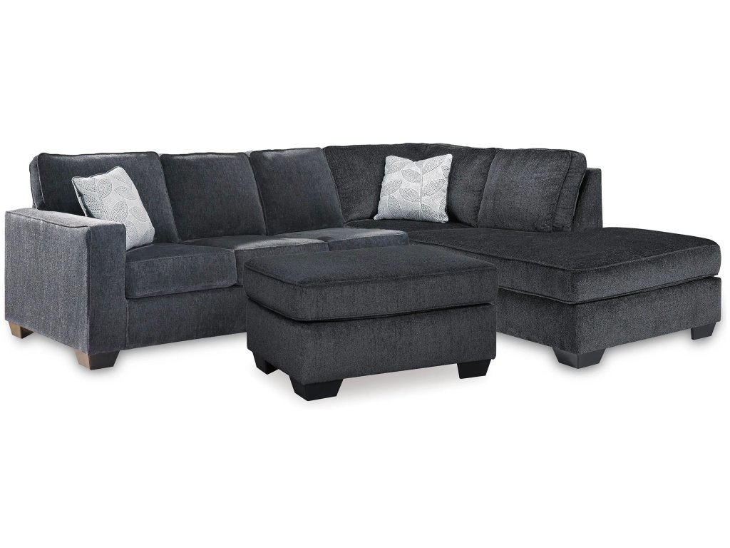 Altari 2-Piece Sleeper Sectional and Ottoman - main image