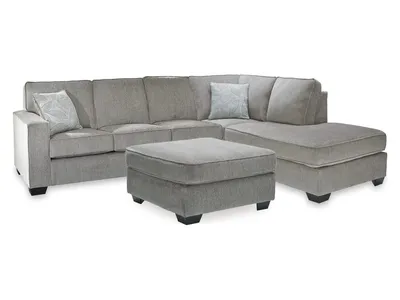 Altari 2-Piece Sleeper Sectional and Ottoman