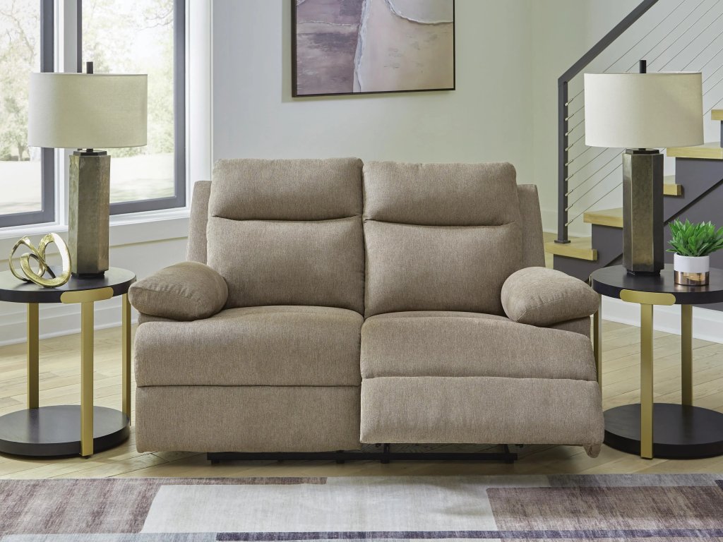 Side-Swipe Reclining Loveseat - image 1