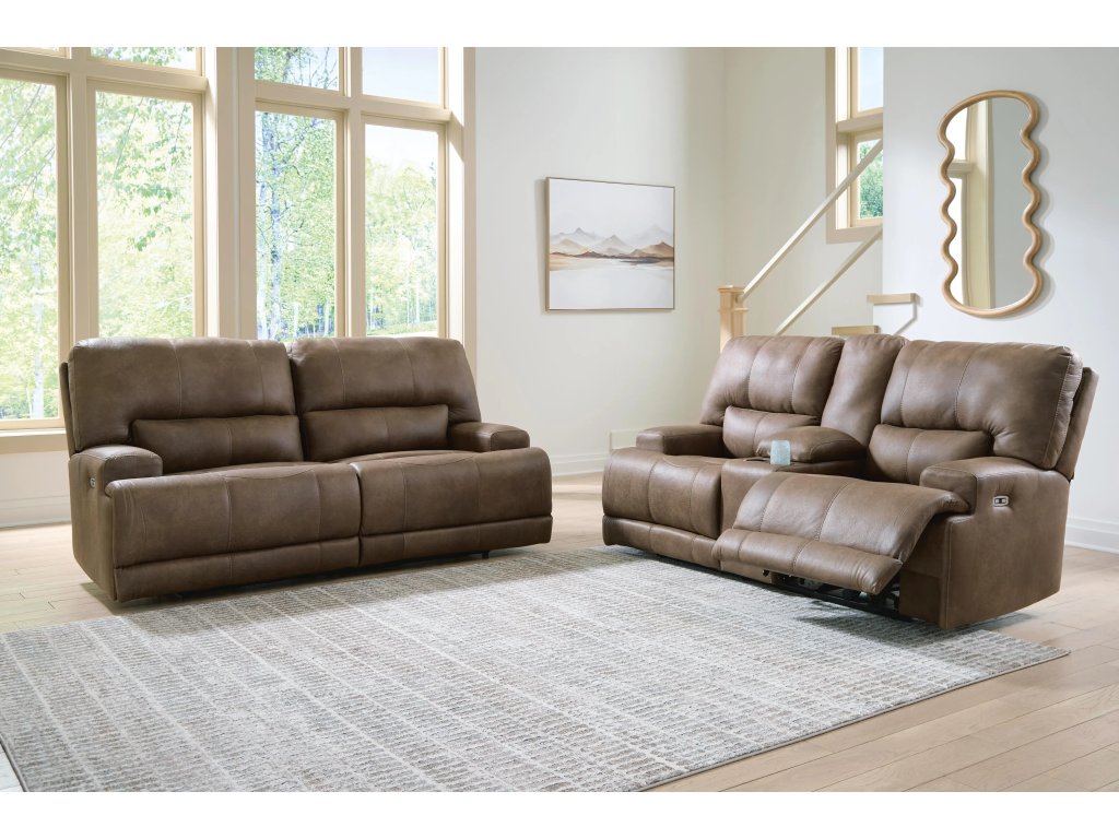 Beckley Place Power Reclining Sofa and Loveseat - image 1