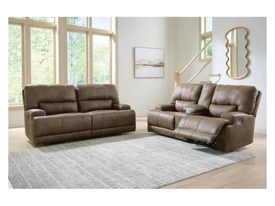 Beckley Place Power Reclining Sofa and Loveseat - Alternative View