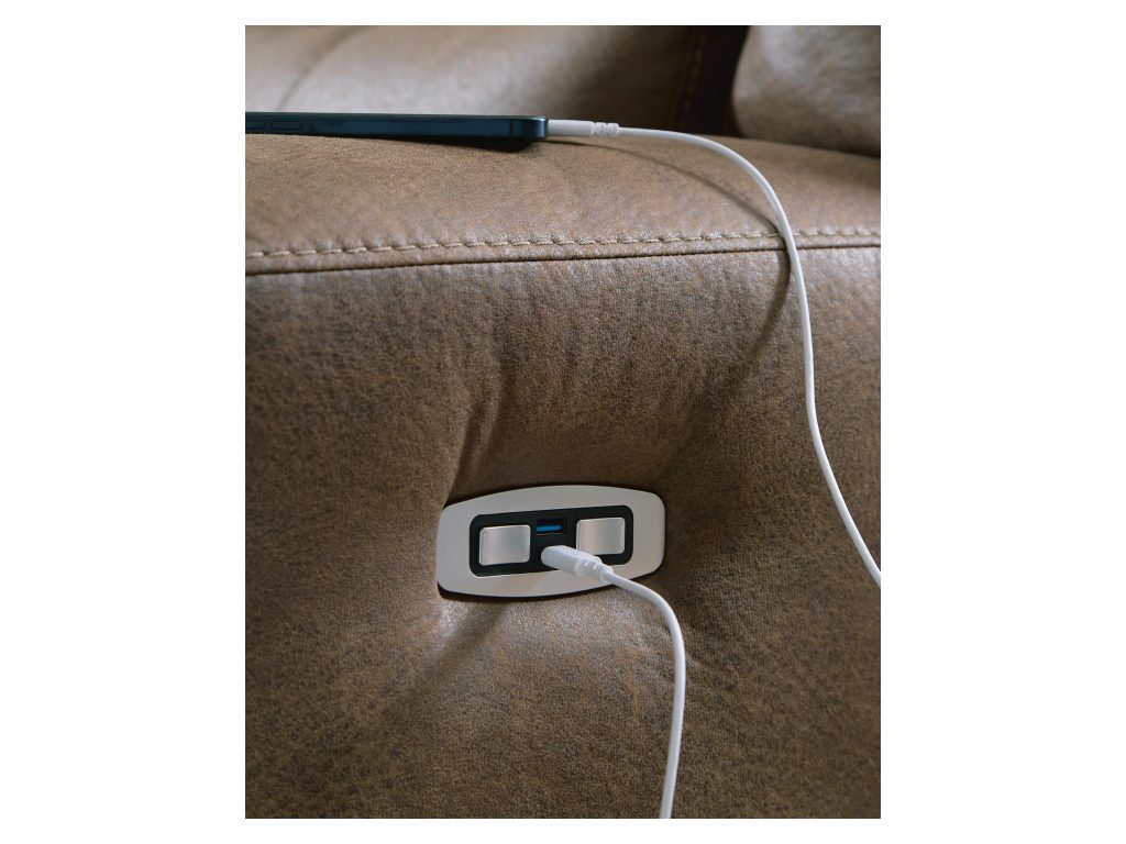 Beckley Place Power Reclining Loveseat with Console - image 9