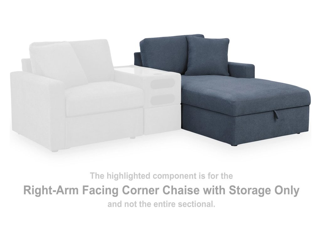 Modmax Right-Arm Facing Corner Chaise with Storage - image 1