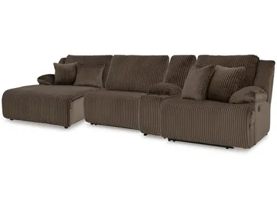 Top Tier 4-Piece Reclining Sectional with Chaise