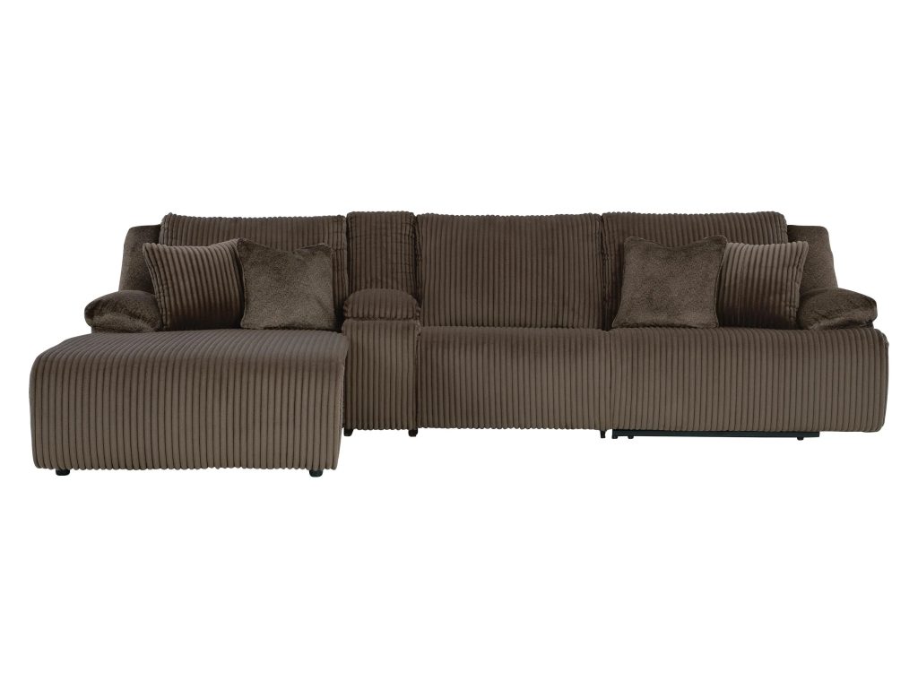 Top Tier 4-Piece Reclining Sectional with Chaise - main image