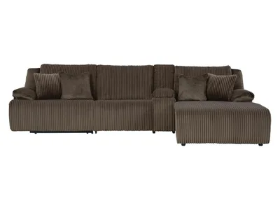 Top Tier 4-Piece Reclining Sectional with Chaise