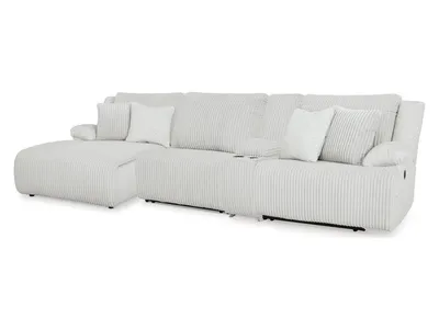 Top Tier 4-Piece Reclining Sectional with Chaise